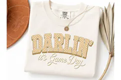 Darlin It's Game Day PNG Tee Design Product Image 3