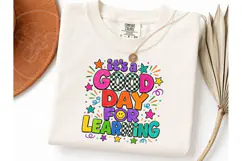 Good Day For Learning PNG Teacher Tee Product Image 3