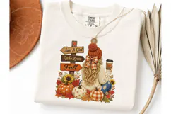 Just A Girl Who Loves Fall PNG Tee Product Image 1