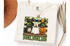 Duck Duck Boo Halloween PNG Tee Product Image 3