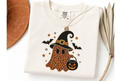 Halloween Ghost Witch PNG Shirt Design Product Image 1