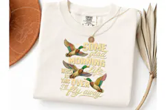 I'll Fly Away Mallard Duck PNG Tee Product Image 1