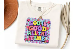 God Is Good All The Time PNG Tee Product Image 3