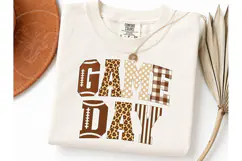 Game Day Football PNG Sublimation Tee Product Image 1