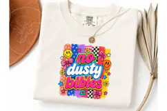 No Dusty Bibles PNG Retro Tee Design Product Image 3