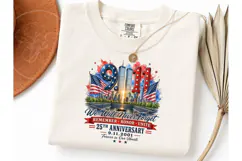 9/11 25th Anniversary Memorial PNG Tee-9/11 25th Anniversary Product Image 1