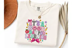 Good Day For Learning Teacher PNG Tee Product Image 1