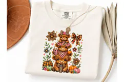 Highland Cow Fall Pumpkin PNG Tee Design Product Image 3