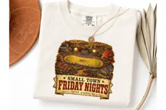 Small Town Friday Nights PNG Tee Design Product Image 3