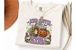 Iced Coffee Spooky Season Halloween PNG Product Image 3