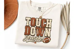 Touchdown Season Football PNG Tee Design Product Image 3