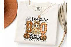 I Put the Boo in Boujee PNG Shirt Product Image 1