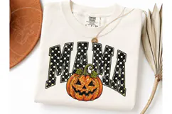 Halloween Mama Pumpkin PNG Sublimation-Halloween Mama Pumpki Product Image 1