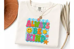 Always Be Kind Retro Smiley PNG Tee-Always Be Kind Retro Smi Product Image 1