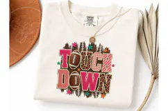 Touchdown Football PNG Sublimation Tee Product Image 3