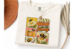 Kind Words Are Like Honey PNG Bee Tee Product Image 3