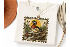 Wood Duck Stamp PNG Shirt Design Product Image 3