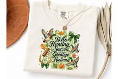 Hello Hunting Season Goodbye Husband PNG Product Image 3