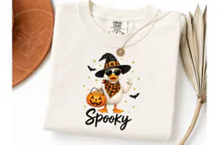 Spooky Duck Halloween PNG Shirt Design Product Image 3