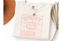 Spooky Season Pumpkin PNG Halloween Tee Product Image 3