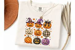 Halloween Pumpkin PNG Shirt Design Bundl Product Image 1