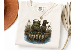 Duck Hunting Lab Dog PNG Shirt Design Product Image 3