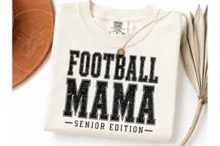Football Mama Senior Edition PNG Tee Product Image 3
