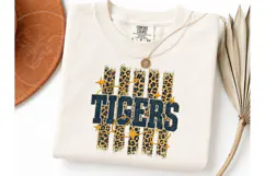 Tigers Leopard Print PNG Shirt Design Product Image 1