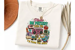 Please Be Patient 1900s Retro PNG Tee Product Image 3