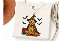 Halloween Dog Witch PNG Shirt Design Product Image 3
