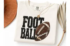 Football Mummy Distressed PNG Tee Design Product Image 3