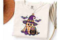 Halloween Ghost Witch PNG Sublimation Te Product Image 3