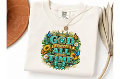 God Is Good All The Time PNG Tee Product Image 3