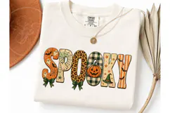 Spooky Halloween PNG Sublimation Tee Des Product Image 3