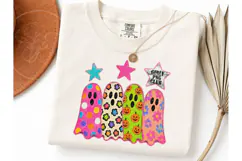 Halloween Ghost Cute PNG Shirt Design Product Image 3