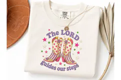 The Lord Guides Our Steps Boots PNG Product Image 1