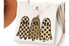 Halloween Ghost Trio PNG Shirt Design Product Image 3