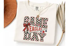 Game Day Eagles PNG Sublimation Tee Product Image 3