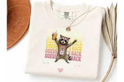 Funny Raccoon Teacher PNG Shirt Design Product Image 3