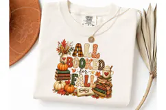 All Booked for Fall PNG Shirt Design-All Booked for Fall PNG Product Image 3