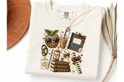 Teacher Fall Halloween PNG Sublimation T Product Image 3