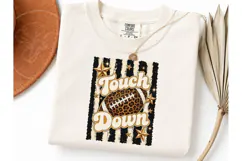 Touchdown Football Halloween PNG Tee Product Image 3