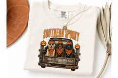 Southern Spooky Halloween Labs PNG Tee-Southern Spooky Hallo Product Image 3