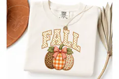 Fall Pumpkin Trio PNG Sublimation Tee Product Image 3
