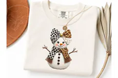 Cute Snowman Halloween PNG Sublimation T Product Image 1