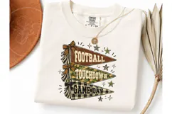 Football Game Day Pennant PNG Tee Design Product Image 3