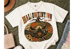Halloweentown EST 1998 Pumpkin PNG Tee Product Image 2