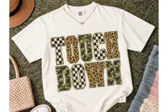 Touchdown PNG Football Sublimation Tee Product Image 2