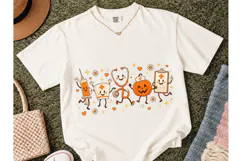 Halloween Nurse Pumpkin PNG Tee Design Product Image 2