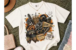 Game Day Football PNG Sublimation Design Product Image 2